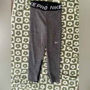 Nike Pro Dri-FIT Heather Gray Shirt
